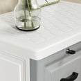 thumbnail image 6 of ZNNT 6 Drawers Plastic Dresser, Modern Storage Chest of Drawers with Wheels, Kid Dresser for Bedroom, White, 6 of 7