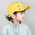 thumbnail image 4 of Summer Baby Boy Baseball Hat Cute Cartoon Dinosaur Infant Visor Caps Cotton Toddler Boys Sun Hats, 4 of 5
