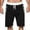 Black, variant on Men's Casual Shorts for Daily Wear Relaxed Fit Comfortable Summer for Sports and Leisure Versatile Style for T Shirts and Vests Adjustable Athletic Shorts Shorts for Men Workout Short Shorts
