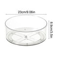 thumbnail image 4 of YIKA Clear Plastic Lazy Susan Organizer Round Rotating Turntable for Kitchen Cabinet Pantry Refrigerator Countertop Table Top Spice Condiments Baking Cosmetics Bathroom, 4 of 7