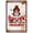 Bruin, variant on Tin Signs Vintage Reproduction, Sinclair Motor Oil, Retro Decor for Man Cave Bar Garage Wall Gas Station, 8x12 Inch