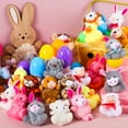 thumbnail image 6 of Joyfy 36 Pack Prefilled Easter Eggs with Toys,Easter Eggs with Mini Stuffed Animals Plush Toys for Kids Toddler,Easter Basket Filler Egg Hunt Filler Stuffer, 6 of 6