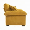 thumbnail image 2 of [Modern Simple Chenille Loveseat 84" with Memory Foam and 2 Pillows for Living Room], 2 of 20