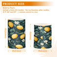 thumbnail image 6 of Yayeee Flameless Candles with Remote Flickering Battery Operated Multi Color Changing, Blue Floral Lemons, 6 of 7