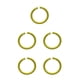 thumbnail image 1 of Methold 10 piezas convenientes y versátiles: anillos de plástico para carpetas de hojas sueltas para tarjetas, carpetas de documentos, Type2 NO2, 1 of 6
