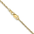 thumbnail image 3 of Auriga Fine Jewelry 18k Yellow Gold 1.3mm Rope Chain Necklace 16inch for Women, 3 of 6