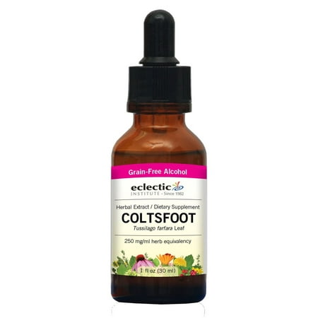 Coltsfoot Liquid - Coltsfoot Extract Eclectic Institute 1 oz Liquid