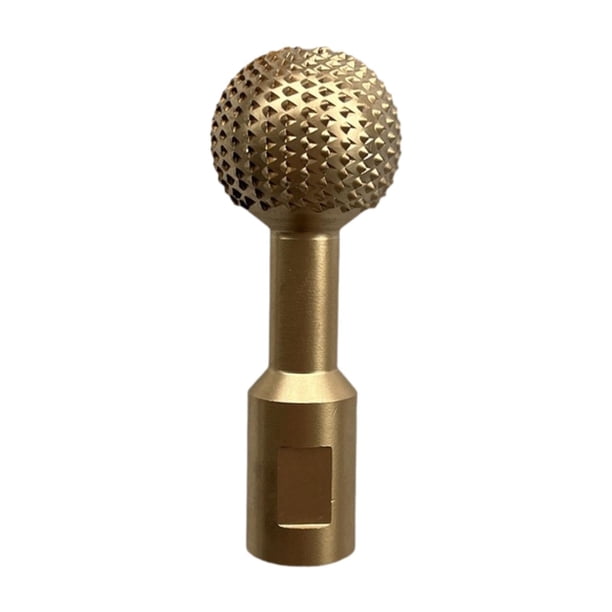 Esfera Cabeza de molienda de bola de bola rotativa de acero de carbono para fundición de molinillo Interfaz de 14 mm