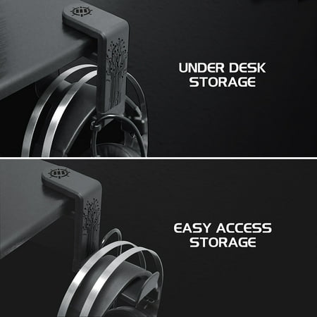 ENHANCE - Gaming Headset Holder Mount - Black