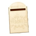 thumbnail image 4 of Caja de madera para tarjetas de boda con ranuras, suministros para bodas, buzón, sobre, regalo, tarjeta postal Estilo A, 4 of 9