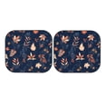 thumbnail image 4 of Picia Autumn Leaves With Blue 2 Piece Car Windshield Sun Shade Foldable | Foldable Sun Shield for Front Window Blocks UV Rays and Keeps Your Vehicle Cool-Small, 4 of 7