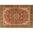 thumbnail image 1 of Ahgly Company Indoor Rectangle Persian Brown Traditional Area Rugs, 4' x 6', 1 of 4