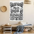 thumbnail image 2 of Manly Decor Wall Hanging Tapestry, USA Johnson motors sports motor club new york historic past sketch artwork, Bedroom Living Room Dorm Accessories, 60 X 80 Inches, by Ambesonne, 2 of 5