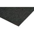 thumbnail image 4 of 10' x 10' Quick Dry Indoor / Outdoor Ribbed Pattern Area Rugs for Patios and Balconies Lightweight and Flexible for Easy Cleaning and Transport (Color: Black Ice), 4 of 7