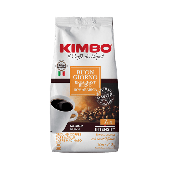 Buongiorno Breakfast Blend - Ground Coffee 12oz Bag