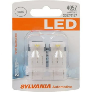 Sylvania 4057 White SYL LED Mini Bulb, Pack of 2