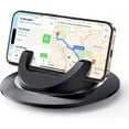 thumbnail image 1 of Soporte universal para teléfono móvil para salpicadero: soporte antideslizante de silicona giratorio 360°, compatible con iPhone 16/15/14, Samsung S24, Google Pixel 9 y todos los smartphones y GPS, 1 of 7