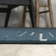 thumbnail image 4 of JONATHAN Y SCANDINAVIAN 3 x 5 Area Rug, Nordby Geometric Arch Striped - Navy/Cream, SCN104A-3, 4 of 9