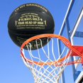 thumbnail image 4 of Accesorios deportivos Baloncesto inspirador Cuero texturizado Talla oficial 7 Incluye bomba de aire Frases motivacionales Gran regalo para nietos Entusiastas del deporte Baloncesto de PU, 4 of 6