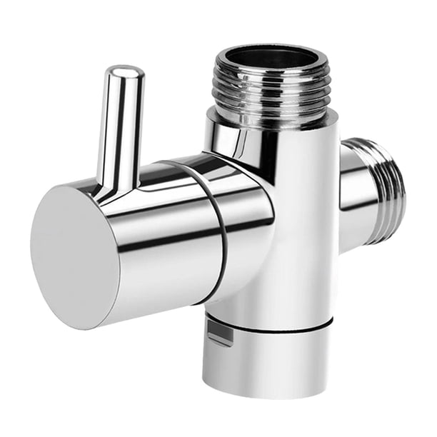 Válvulas desviadoras de 3 vías, adaptador de válvulas desviadoras, rosca de bidé de 20mm, válvulas desviadoras de cabezal de ducha Universal para baño