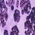 thumbnail image 1 of Ahgly Tapis d'Intérieur Lavable en Machine Carré Violet Transitionnel, 7 Pieds Carré, 1 of 7
