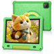 thumbnail image 1 of Tableta con Pantalla IPS HD de 10inch Kids Tablet Android 15,1280x800 con Funda EVA,12GB (3g+9g) RAM+64GB Rom,Quad-Core, Wi-Fi6,6000mAh,Aplicación de Control Parental Certificada por Google - Verde, 1 of 10