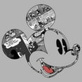 thumbnail image 2 of Men's Mickey & Friends Donald Duck Angry Jump Pull Over Hoodie Athletic Heather Small, 2 of 4