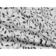 thumbnail image 4 of oneOone Rayon White Fabric Leaves Craft Projects Decor Fabric Printed By The Yard 56 Inch Wide, 4 of 6