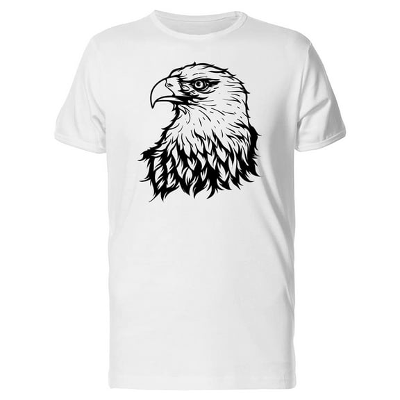 Big Bald Eagle Head  Tee Men's -Image by Shutterstock