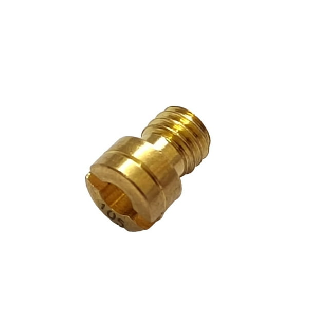 10 Pcs Filetage de Carburateur de Moto Filetage Professionnel Sélectionne Cuivre premium; Ensemble d'Outils de Jet Principal Rond Remplacement de Moteur pour Buse Kenhin 50cc 78-95