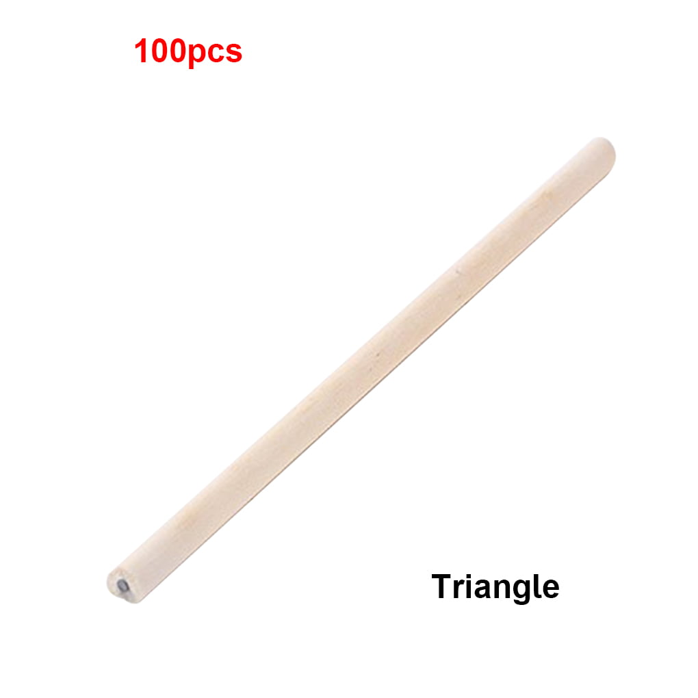 100PC Friendly Natural Wood Pencil Hexagonal Non Toxic Standard Pencil Drawin MN 