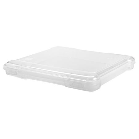 - IRIS Scrapbook Portable Project Case for 8 x 8 Inch Scrapbook Paper, Clear Set of 6