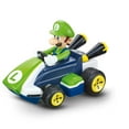 thumbnail image 2 of Carrera RC Nintendo Mario Kart 2.4 GHz Mini Collectible Radio Remote Control Toy Car Vehicle - Luigi, 2 of 8