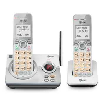 AT&T EL52219 2 Handset Answering Corded/Cordless Phone System