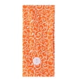 thumbnail image 5 of Bandeau Imprimé Orange avec Bouton, Porte-Visage, Protège Oreilles et Tête, 5 of 5