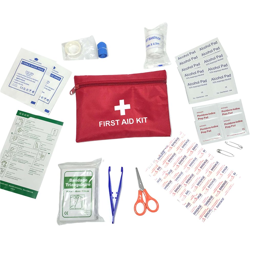 New Outdoor First Aid Charter Portable Home First Aid Kit Field Supplies Life Box one pack