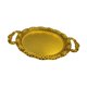 thumbnail image 4 of Bandeja para servir fruta, plato de metal, elegante, versátil, para decoración del hogar, postre, aperitivos 23.5 cmx18 cm, 4 of 9