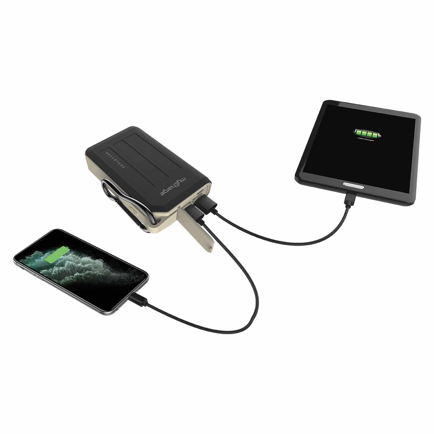 Mycharge Portable Charger Waterproof Usb C Power Bank Adventure