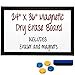 thumbnail image 3 of Excello Global Products Black Wooden Magnetic Dry Erase Whiteboard, 24"x36", 3 of 4