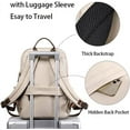thumbnail image 5 of Laptop Backpack Purse 14 to 15.6 Inch 16 for Women compatible with apple Lenovo Dell for Travel, 5 of 12