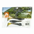 thumbnail image 5 of Ozark Trail 4" Shudder Swimmer, Green Pumpkin, 5 pieces Fishing Soft Baits, 5 of 6