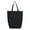 Black, variant on Q1251 Non-Woven Gusset Bottom Tote-Red