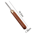 thumbnail image 2 of Stainless Steel Wooden Handle With Cover for Kitchen,Bars,Bartender,Picnics,Camping, 2 of 5