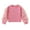 Pink, variant on Vedolay Zipper Hoodies for Girls Sweatshirts Fashion Collared Long Sleeve Pullover with Pockets,Black 12-18 Months