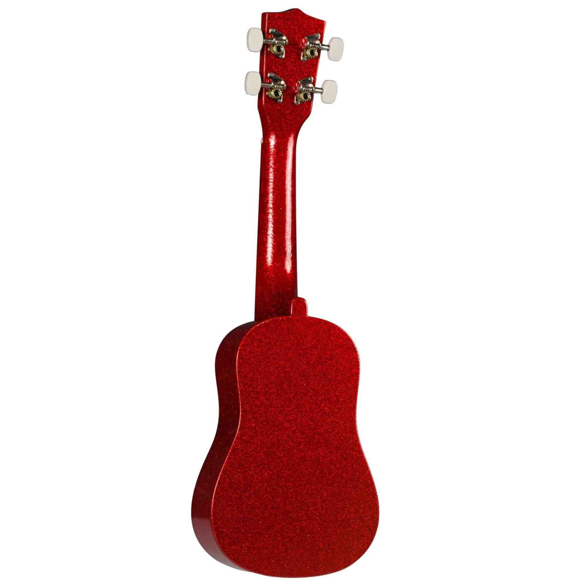 Diamond Head Hot Rod Series Ukulele, Soprano Size, Candy Apple Red