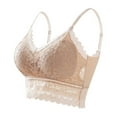 thumbnail image 4 of Cathalem Women's Confort Révolution Wireless Bra Dos Lissage Wireless Bra Confort Cool Soutien-Gorge Sans Fil, Beige Taille Unique, 4 of 5