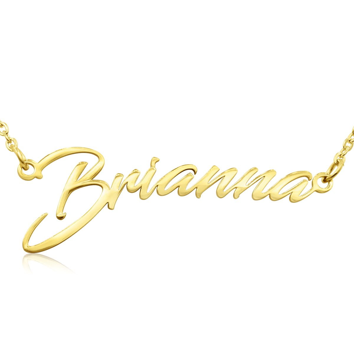 SuperJeweler Brianna Nameplate Necklace 