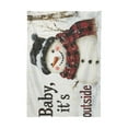 thumbnail image 2 of BZSMCE Square Tablecloth Snowman with The Words Pattern Tableclothes, 2 of 9