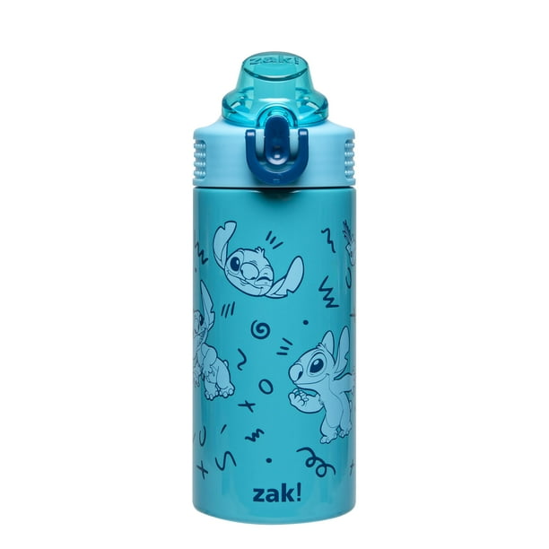 Botella de agua Zak Designs Disney Sage Kids de acero inoxidable de 400 ml