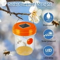 thumbnail image 2 of ACDANC 2026 New 2 Packs Wasp Trap - Solar Powered Bee Trap Outdoor for Yellow Jackets,Hornets and Wasps - Durable Wasp Killer and Bee Killer - Reusable Yellow Jacket Trap and Insect Trap, 2 of 5